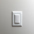 Qdos Safety StayPut Double Outlet Plug Cover - One Plug Covers both Outlets! Secure Fit and Beveled Edges Prevent Small Fingers from Removing Unli...