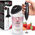 POWERLIX Milk Frother Handheld Battery Operated Electric Foam Maker For Coffee, Latte, Frappe, Matcha, Drink Mixer With Stainless Steel Double Whi...