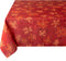 Benson Mills Poinsettia Scroll Printed Rectangle Fabric Table Cloth, Winter, Holiday and Christmas Tablecloth (60" X 104" Rectangular, Red)...