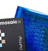 VViViD Mosaic+ Crafting Vinyl (Blue Brushed Holographic, 1ft x 5ft)...