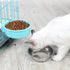 kathson 3 PCS Crate Dog Bowl, Stainless Steel Removable Hanging Cage Food Bowl Pet Food Spoon & Water Feeder Bowls Coop Cup for Puppy Cat Bird Rab...