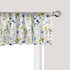 Ambesonne Flower Window Valance, Wild Flowers Poppies and Daisies Rural Nature Scenery in Meadows Rustic, Curtain Valance for Kitchen Bedroom Deco...