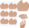 SATINIOR 30 Pcs Foot Pads for Dancer Sesamoiditis Pads for Feet Large Area Corn Pads Metatarsal Pads Felt Forefoot Cushion Pads Dancers Pads for M...