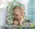 Head Planters for Indoor Plants, Face Flower Pot Head Planter Succulent Planters Unique Face Planter with Drainage Hole - Rustic Thinking Girl Clo...