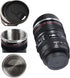 Camera Lens Coffee Mugs,Stainless Steel Camera Lens Cups,Unique Gift Idea for Photographers,Novelty Coffee Mugs for Home Supplies,Men,Women,Christ...
