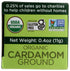 Spicely Organics Cardamom Powder 0.40 Ounce ecoBox Certified Gluten-Free...