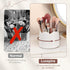 Luxspire Makeup Brush Holder Organizer, 360° Rotating Makeup Brush Organizer with 7 Slots, Multi-Purpose Makeup Holder for Brushes Eyebrow Pencil ...