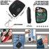 Kingdder 3 Pieces Garage Door Remote Compatible for Multicode 300mhz 10 Dip Switch 3089 3060 3070 Gate Opener Remote Multicode Gate Opener with Ke...