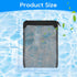 Aquarium Filter Media Bags for Aquarium with Zipper, Reusable Strong Polyester Fine Mesh Bag for Activated Carbon, Bio Filter Balls, Ceramic Rings...