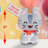 Super Happy Fortune World Mini Collectible Stylized Plush Stuffed Animals, Pack of 3, Kids Toys for Ages 3 Up by Just Play...