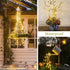 1 Pack 8 Modes Solar Waterfall Lights, Solar Fairy Lights Outdoor Waterproof, 10 Strand 200 LED Watering Can Led String Lights(No Watering Can) fo...
