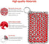 Cast Iron Skillet Cleaner, 316 Stainless Steel Chainmail Scrubber with Silicone Insert for Cast Iron, Grill, Pie Pan, Casserole Dishes...