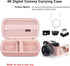 4K Digital Camera Carrying Case for Femivo/VETEK/IWEUKJLO/VJIANGER/WIKICO/Saneen/OIEXI 4K 48MP Vlogging Camera, Travel Compact Camera Storage Cove...