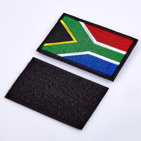 ZXvZYT 3 Pack South Africa Flag Embroidered Patches South African Flags Military Emblem Patch for Clothes Hat Backpacks Decorations...