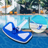 2 Pack Pool Vacuum Head Replacement Handles, Pool Brush Clip Plastic Handles with V Clips and Locking Pins for Pool Spa Vacuum Head and Standard 1...