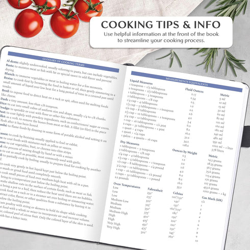 Legend Recipe Book – Blank Family Cookbook to Write In Your Own Recipes – Empty Cooking Journal – Personalized Cooking Notebook, Hardcover, A5, 58...