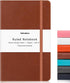 Huhuhero Notebook Journal, Lined Ruled Journal, Hardcover 120Gsm Premium Thick Paper with Faux Leather Notebook for Journaling Writing Note Taking...