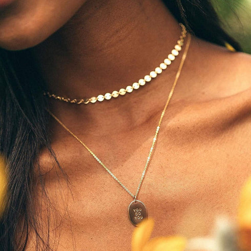 MEVECCO Dainty Evil Eye Protection Necklace,14K Gold Plated Cute Delicate Handmade Tiny Bead Necklace for Women...