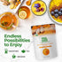 FeelGood Organic Superfoods Fortified Turmeric Powder with Curcumin and Black Pepper, 95% Curcuminoids, Immune Support, Vegan, Gluten Free, Non-GM...