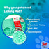 Small Size Dog Slow Feeder Mat, Lick Mat - All in One Slow Feeding Food Bowl, Anxiety Relief, Spillproof, Wet Food, Puzzle mat, Non Toxic Silicone...