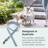FuzzYard Life Dog Lead | Size L | Stylish Premium Cotton Design in French Blue Perfect for Everyday Walking and Training...