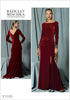 Vogue Patterns Women's Formal Long Sleeve Dress Sewing Pattern by Badgley Mischka, Sizes 14-22...