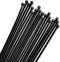Bolt Dropper 12-Inch Black Zip Ties 100 Pack - Heavy Duty, Self-Locking Nylon Cable Ties for Indoor and Outdoor Projects - UV and Weather Resistan...