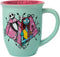 Silver Buffalo Disney Nightmare Before Christmas Jack and Sally Misfit Love Wide Rim Ceramic Mug, 16 Ounces...