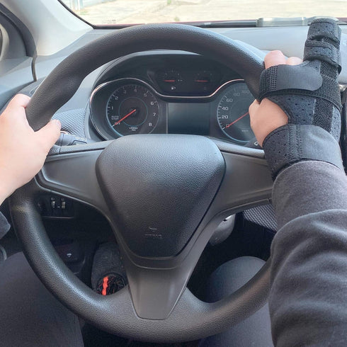 Boxer Break Metacarpal Splint Brace - 4th or 5th Finger Splint Support (Medium)...