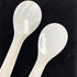2 Pack 4.73inch Caviar Spoons Handcraft Mother of Pearl MOP Caviar Spoon W Round Handle with One Plastic Storage Box - White, Style D...