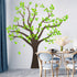 Amaonm Removable Cartoon Giant Brown Tree Wall Decals DIY Leaves Wall Sticker Peel and Stick Wall Decor for Nursery Kids Girls Nursery Room Bedroo...