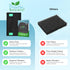 Breathe Naturally Universal Cut to Fit Carbon Activated Air Filter - Replacement Charcoal Filters - Pre Filter Carbon Sheet for Air Purifier, Vent...