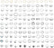 LOYALLOOK 132PCS Bohemia Knuckle Ring Set Women Hollow Silver Fashion Finger Rings Vintage Stackable Knuckle Midi Rings Set...
