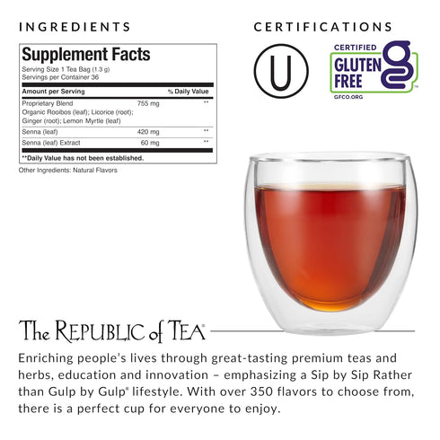 The Republic of Tea, Get It Going Tea, 36-Count...