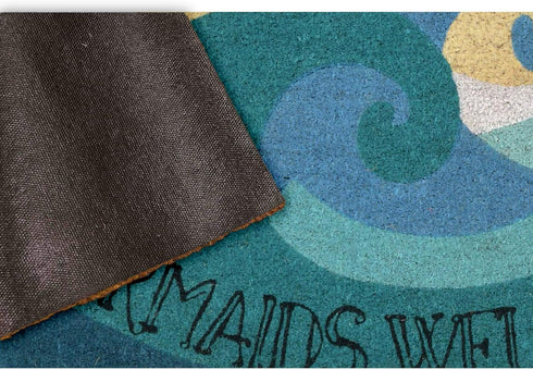 Durable Non-slipLiora?Manne?Natura Door Mat - Novelty Designs, Durable Natural Coir & Vinyl Back, Long Lasting Color, Foyers, Porches, Patios & De...