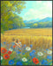 Posterizer 1 pcs-serene meadow scene in classic oil painting art style 3-Collectibles & Fine Art-Landscape & Nature Art-Gift for Men Women Teens- ...