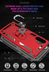 Military Grade Drop Impact for Samsung Galaxy Note 10 Plus Case 5G Metal Rotating Ring Kickstand Holder Magnetic Car Mount Armor Shockproof Case f...
