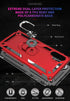 Military Grade Drop Impact for Samsung Galaxy Note 10 Plus Case 5G Metal Rotating Ring Kickstand Holder Magnetic Car Mount Armor Shockproof Case f...