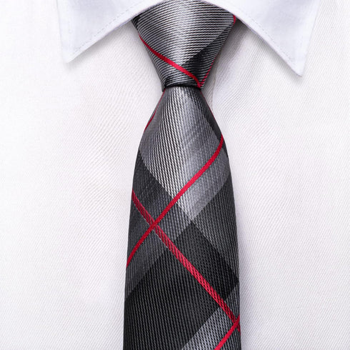 Dubulle Tie for Boys Self Tie Silk Kids Necktie and Pocket Square Set for Age 8-14...