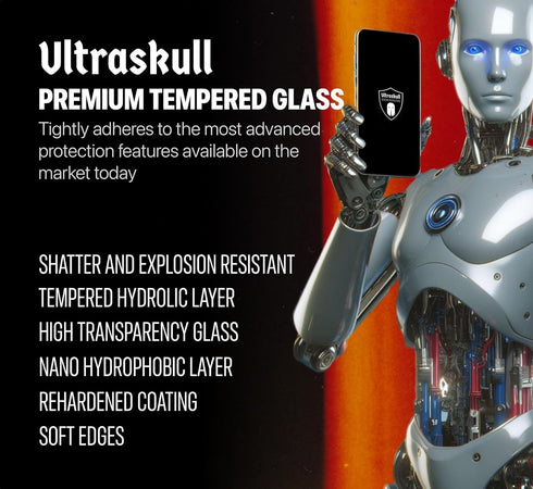 Screen Protector for iPhone 15 Pro Max (3 Pack) Shatterproof Screen Protector, 9H Premium Tempered Glass, Case Friendly, Scratch Resistant, No Bub...