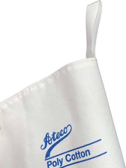 Ateco Poly-Cotton, Pack of 1 Cake Decorating Bag, 15.75-Inch, White...