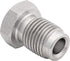4LIFETIMELINES Stainless Steel Brake Line Tube Nut, 3/16 (M10x1.0 Bubble), Bag of 10...