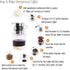 Vietnamese Coffee Maker Filter Phin, Small French Press Portable, Single Serve Coffee Makers, Screw Down Insert...