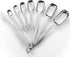 Spring Chef Stainless Steel Measuring Spoons Set of 8 with Leveler, Metal Teaspoon & Tablespoon Measuring Spoons for Dry & Liquid Ingredients, Fit...