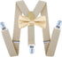 Men Elastic Suspenders and Bow Ties Set for Wedding, Formal Events...