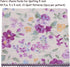 Purple Charm Pack, 42-5" Cotton Quilting Fabric Quilt Squares...