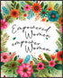 Posterizer 1 pcs-Empowered Women Empower-Feminism Affirmative Art-Inspirational Women's Art Gift for Men Women Entrepreneur Teens - unframed wall...