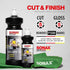 SONAX Cut & Finish 225141 | High Performing Polish/Compound | Rated 5 Cut & 5 Gloss | Removes Paint Defects, P1500 Sanding Marks & Water Spots | L...