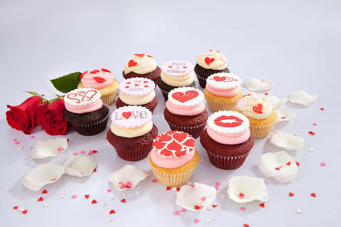 Designer Stencils Valentine Cupcake/Cookie Stencils, Beige/Semi-Transparent...
