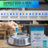 Pet Water Drops - Dog and Cat Water Additive for Dental and Oral Care - Prevents Pets Water Bowl and Dispenser Fountain Slime - for Fresh Breath a...